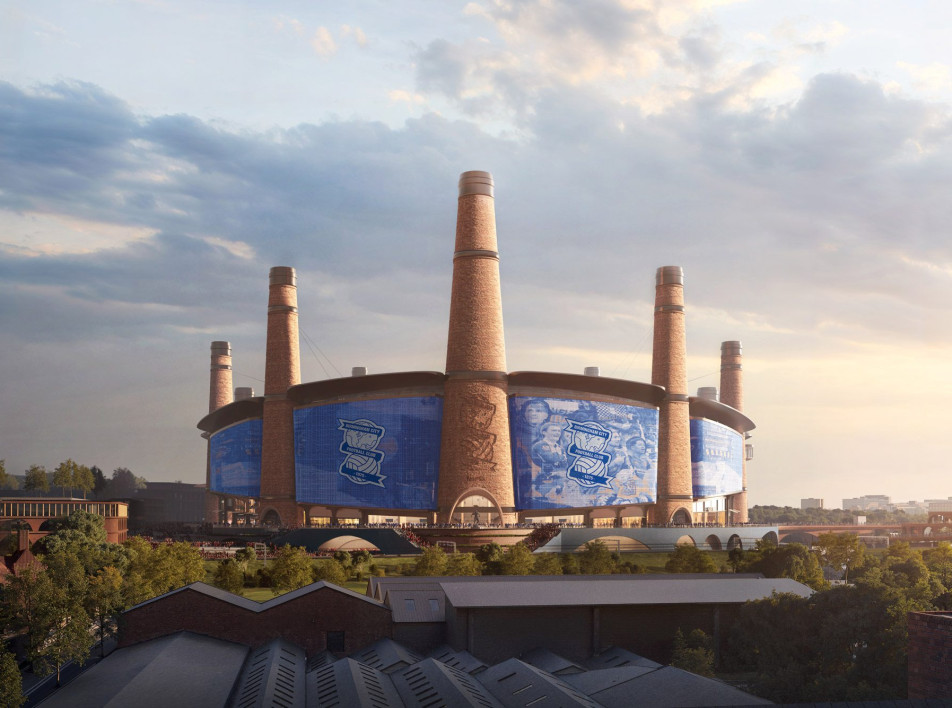 Heatherwick Studio: футбольный стадион в Бирмингеме, вдохновленный индустриальной революцией