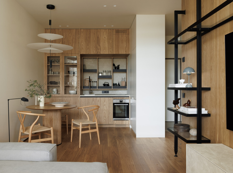 Мансардная квартира для летнего отдыха: проект бюро Finterio в Сестрорецке