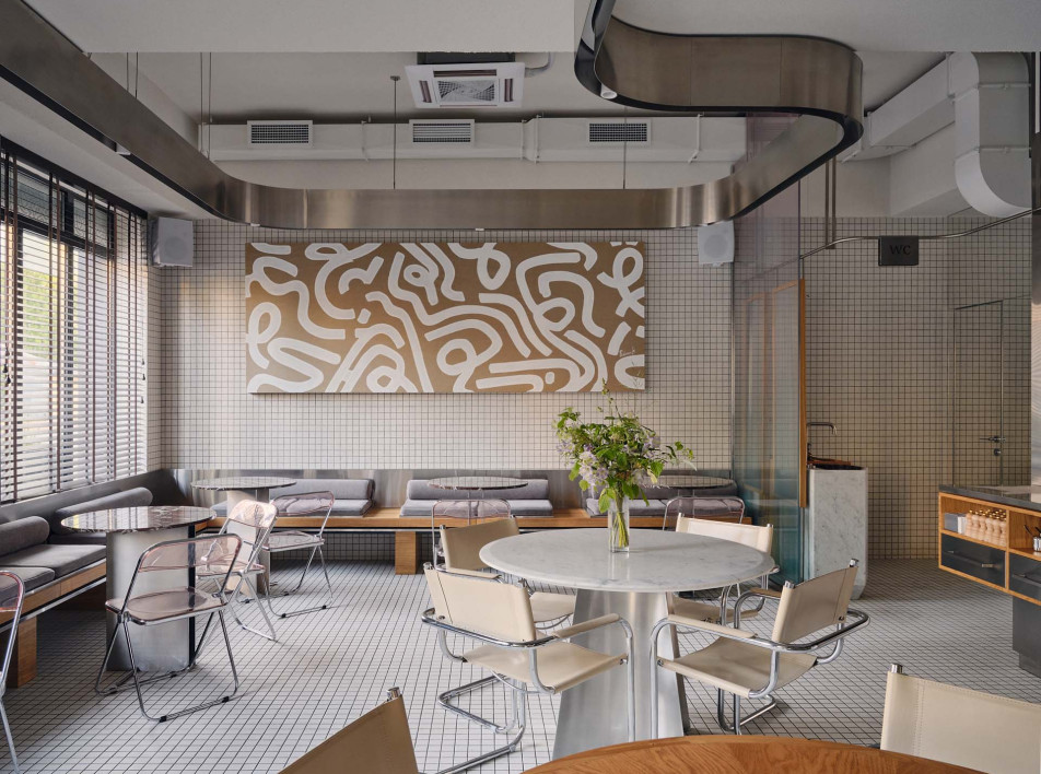 Ресторан Mere: проект бюро SNOB Architects в Петербурге