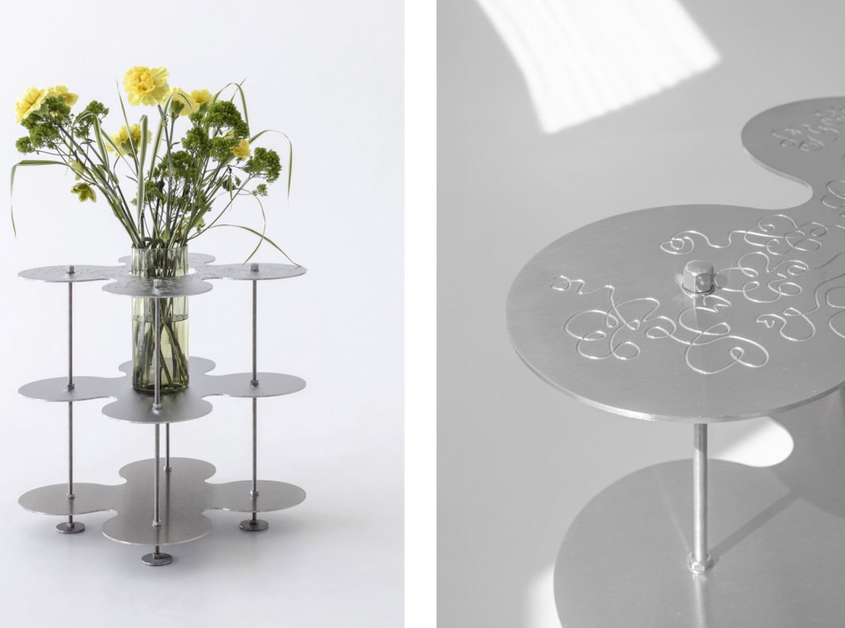 Модульный столик Industrial Orchid от ORDR Studio