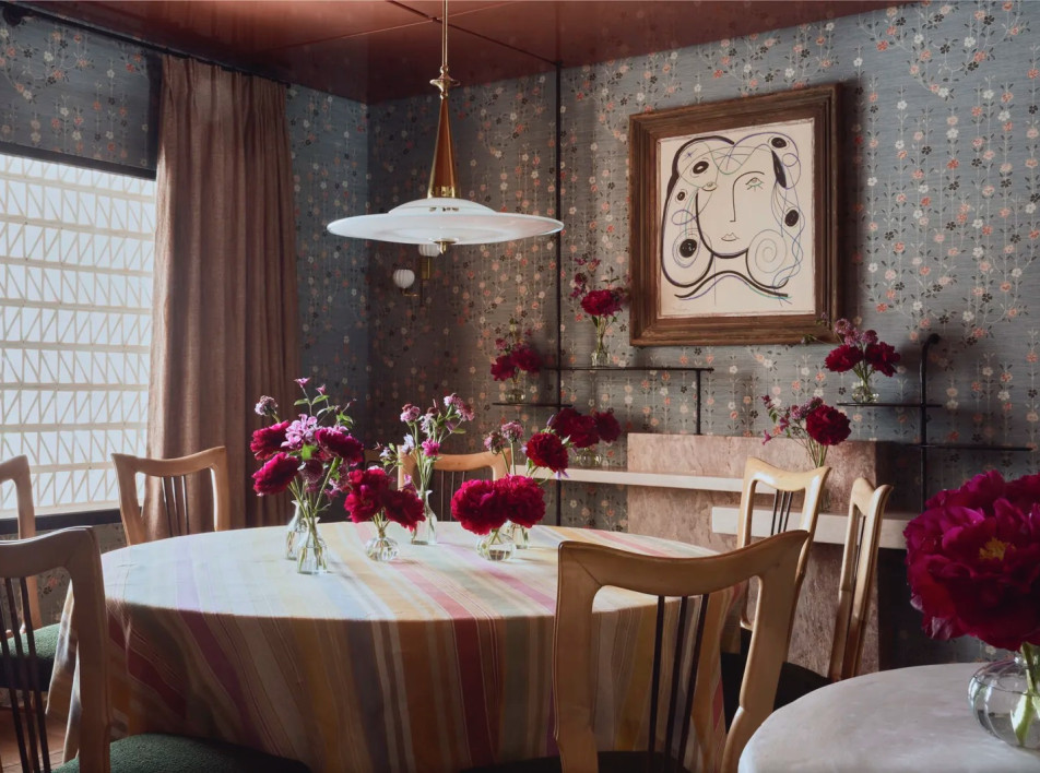 Винтаж и цвет в мадридском доме дизайнера Марты де ла Рики