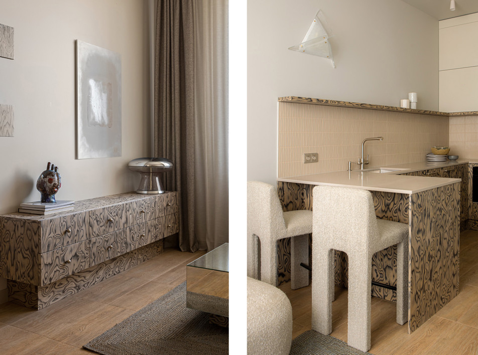 Маленькая квартира в Барселоне для студентки: проект Юлии Андриевской