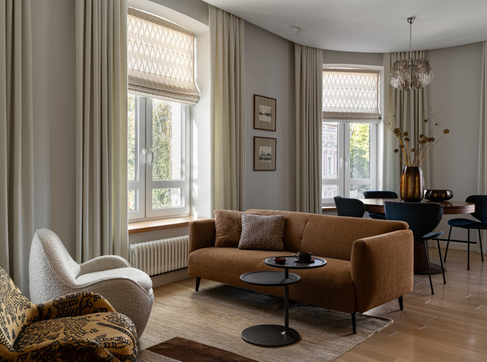 Квартира с винтажными акцентами в центре Казани: проект Юлии Осошновой