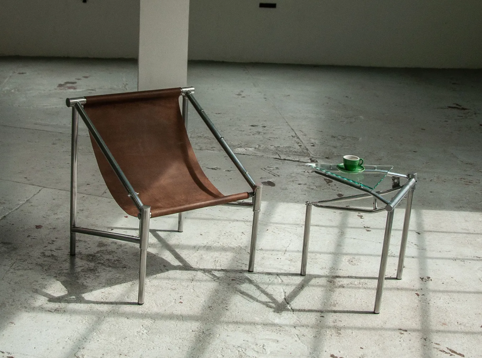 Лаконичная мебель из велосипедных рам от Кары Кампос