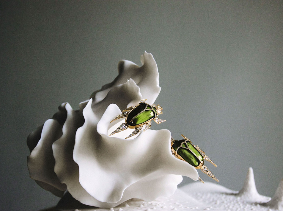 Ювелирные украшения Lito Fine Jewelry из настоящих жуков-скарабеев