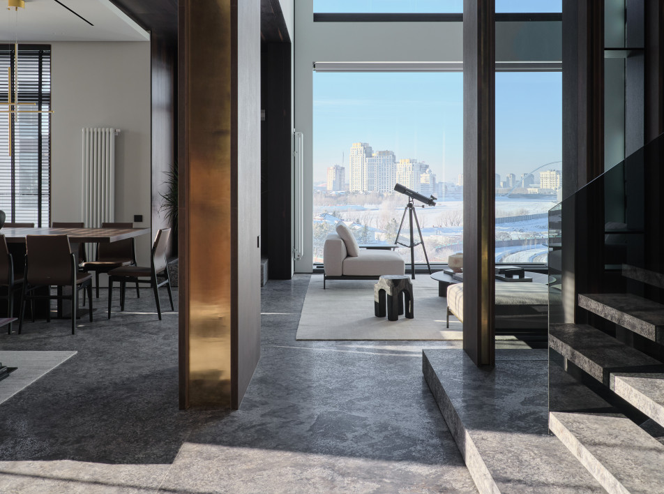 Пентхаус в Астане для семьи с детьми: проект Kvadrat Architects