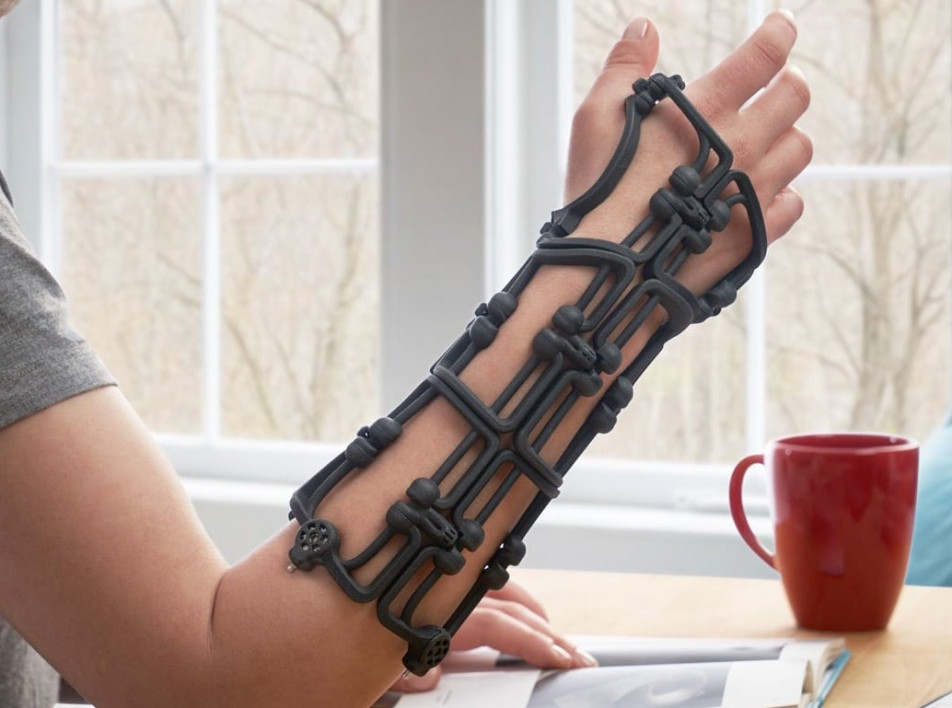 Складной медицинский ортез Bracesys с регулируемыми тросами