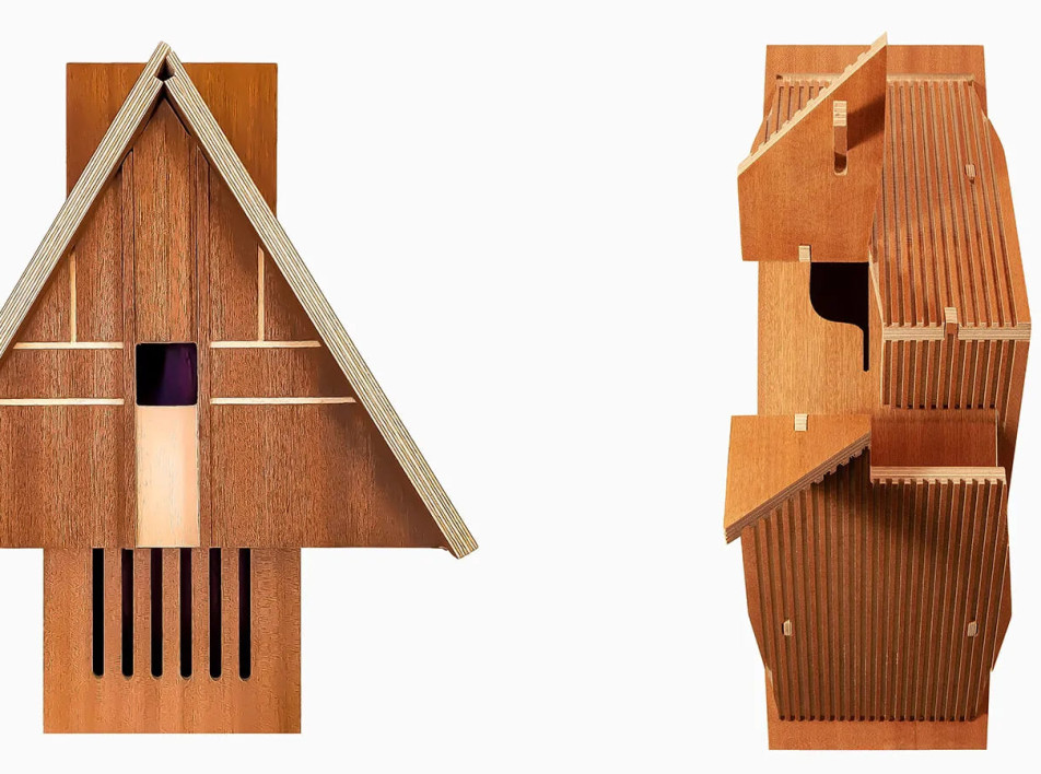 Скворечники, вдохновленные мировой архитектурой, от Chirp Company