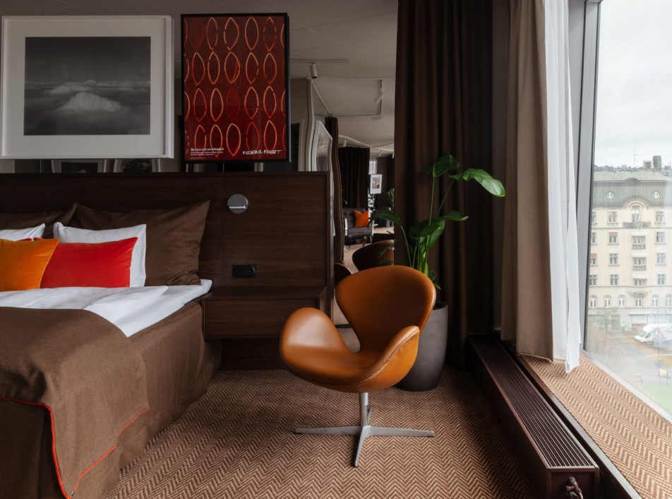 Авторские номера по дизайну принца Швеции в стокгольмском отеле Clarion Sign