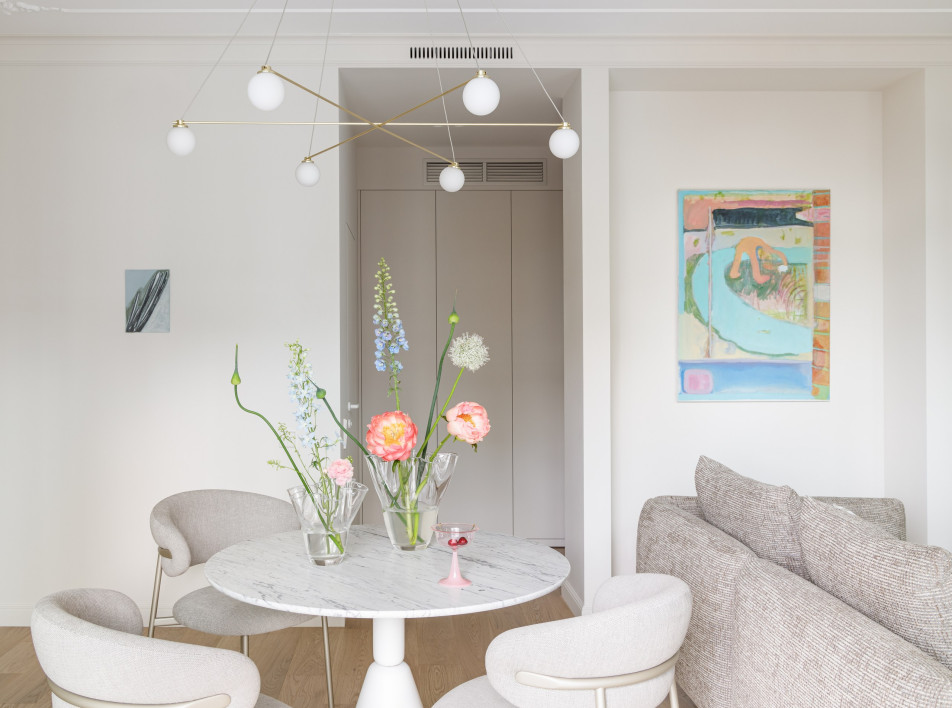Квартира с весенним настроением в Самаре: проект Юлии Нагорновой