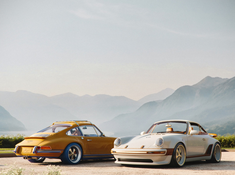 Коллаборация Louis Vuitton и Singer Vehicle Design: кастомизированные Porsche