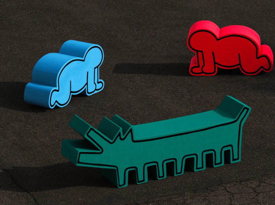 Gufram выпустил мебель по дизайну Кита Харинга