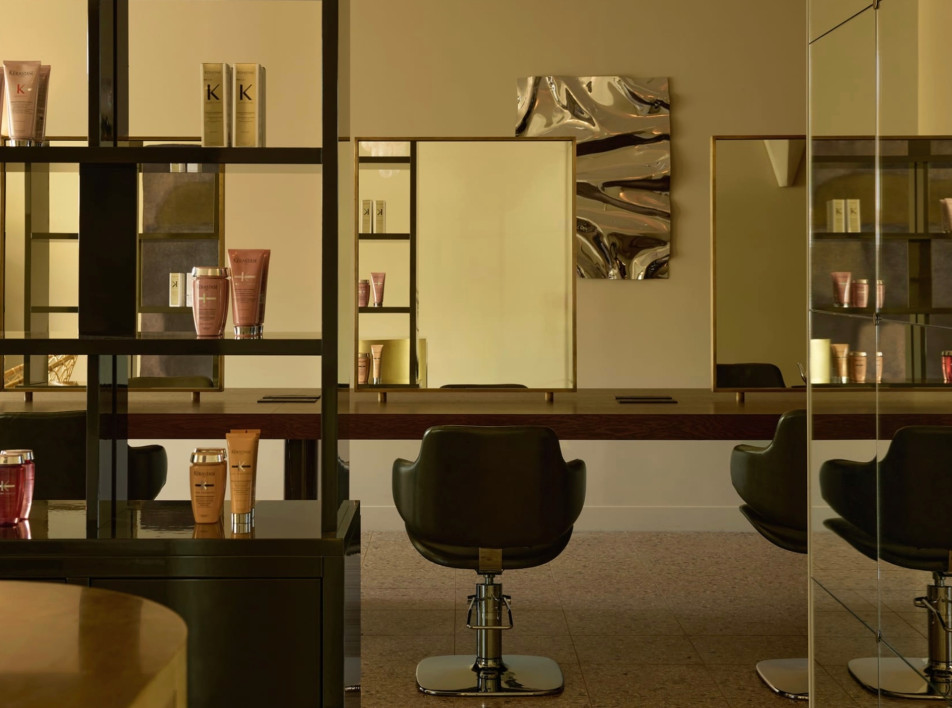 Салон красоты в Брисбене по проекту Samantha Leigh Interiors: гламурный шик