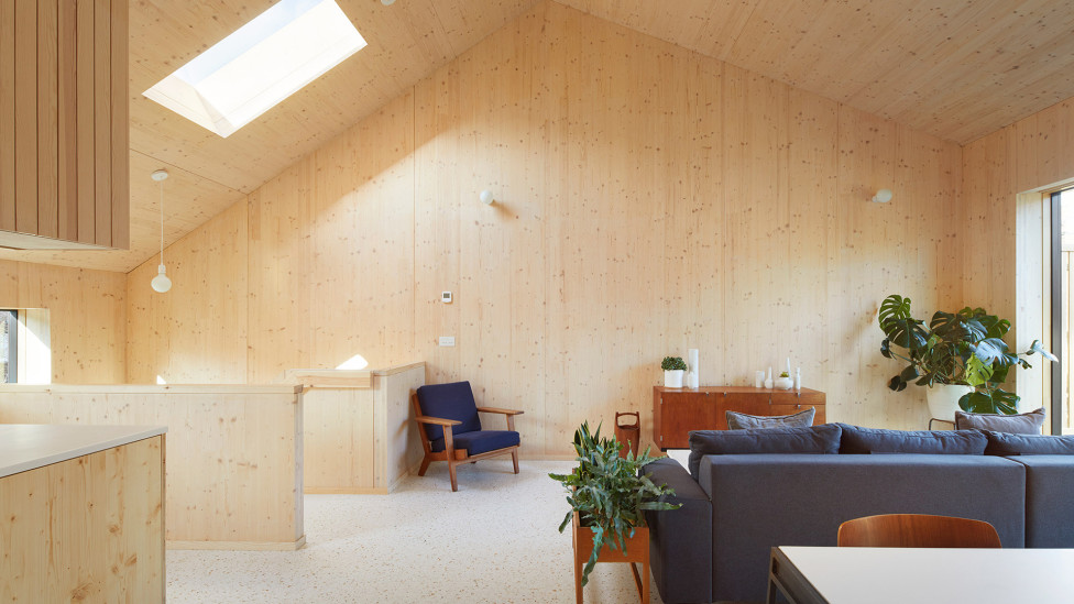 Tikari Works: два дома с деревянной отделкой в Лондоне