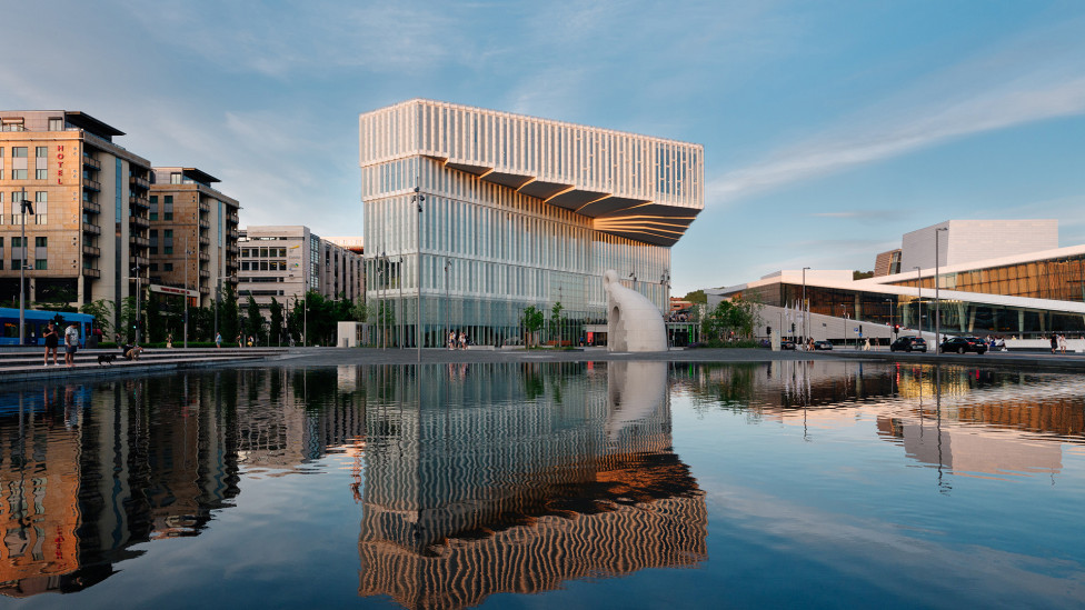 Центральная библиотека Осло по проекту Аtelier Oslo and Lundhagem