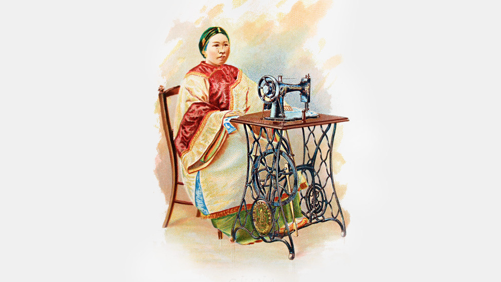 Швейная машинка как символ нового общества