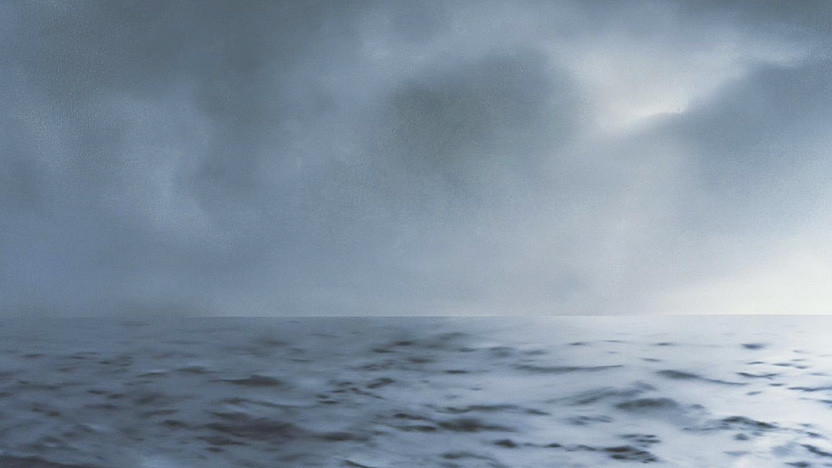 Морские пейзажи Герхарда Рихтера на выставке в Бильбао