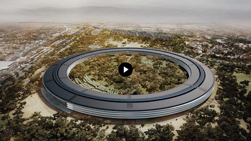 Норман Фостер (Norman Foster): строительство кампуса Apple