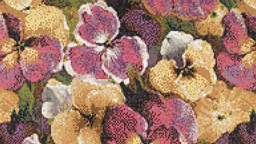 Bisazza 2019: цветы и минералы