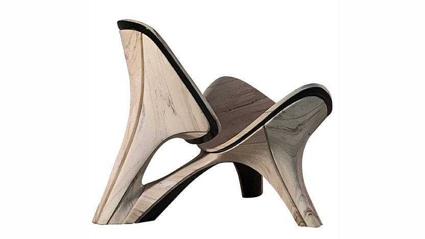 Кресло Ханса Вегнера по версии Zaha Hadid Architects