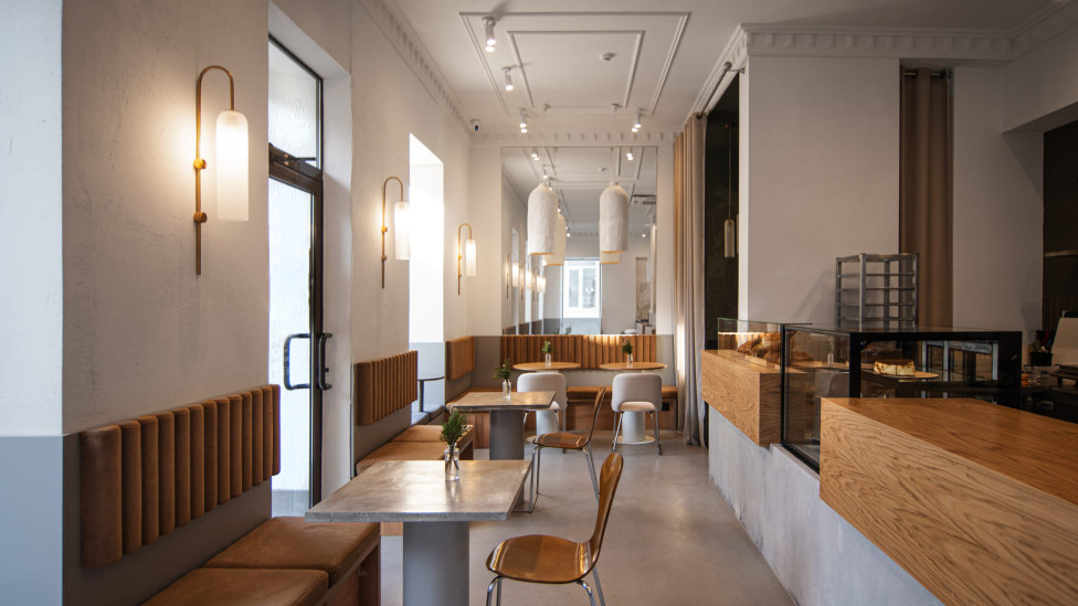 Sarakula Interiors: кафе-кондитерская «Зазазу» в Симферополе