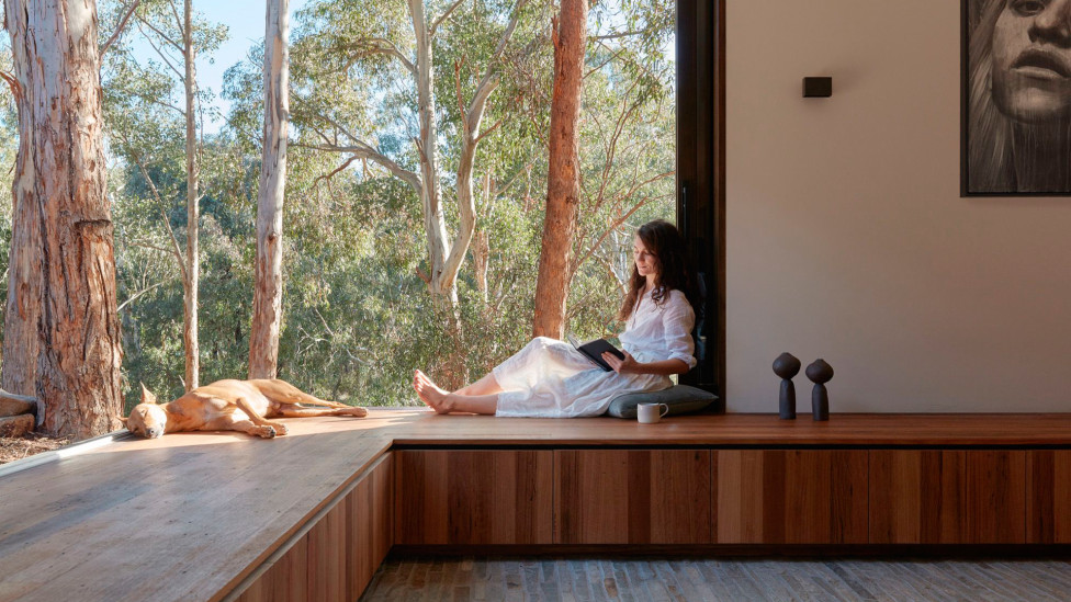 Breathe Architecture: дом на берегу ручья в Виктории