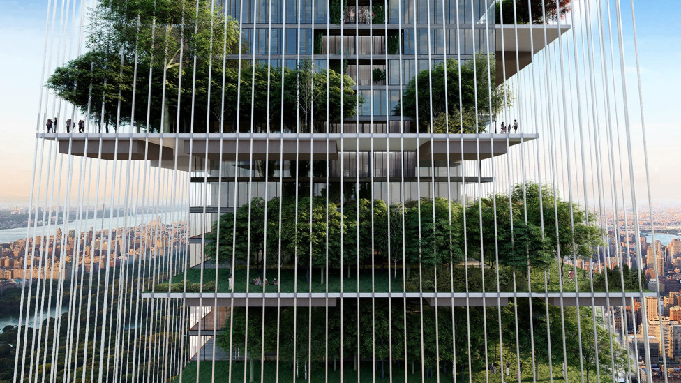 Lissoni Casal Ribeiro: вертикальный город-сад в Нью-Йорке
