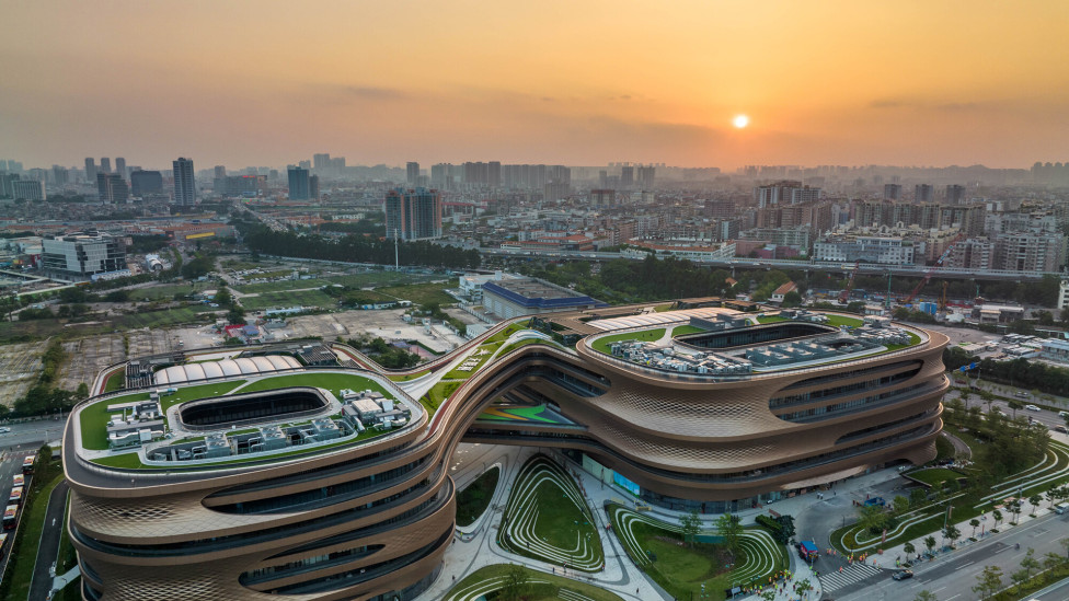 Штаб-квартира Infinitus  в Гуанчжоу Zaha Hadid Architects