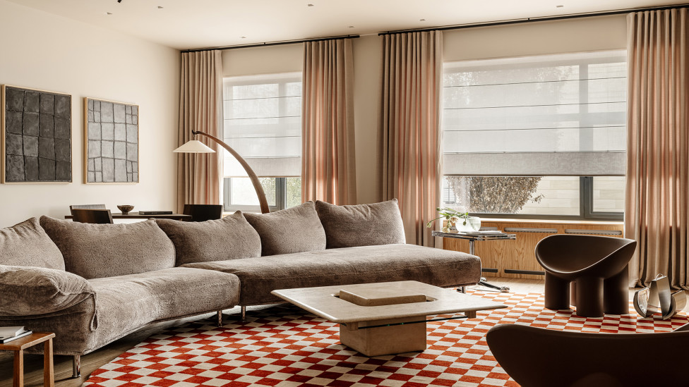 Подмосковный дом дизайнера Леси Гришиной: mid-century в интерпретации 5545 studio