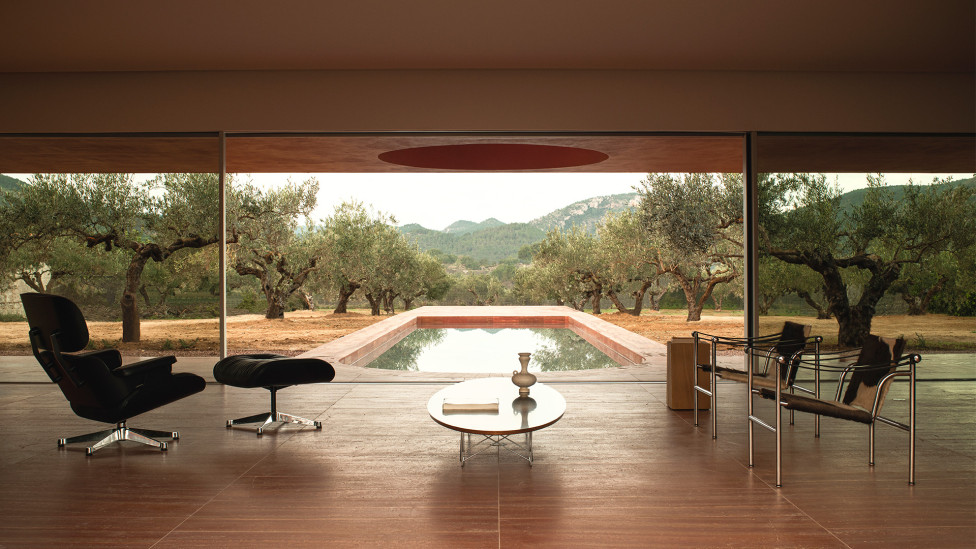 Balzar Arquitectos: дом в оливковой роще на окраине Валенсии