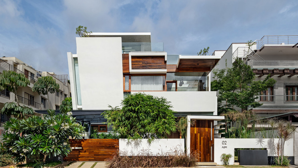 Резиденция по проекту Crest Architects в Бангалоре