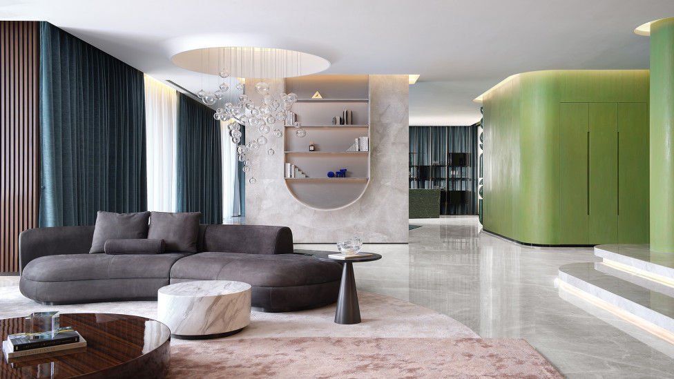 Ippolito Fleitz Group: модельная квартира в сердце Шанхая