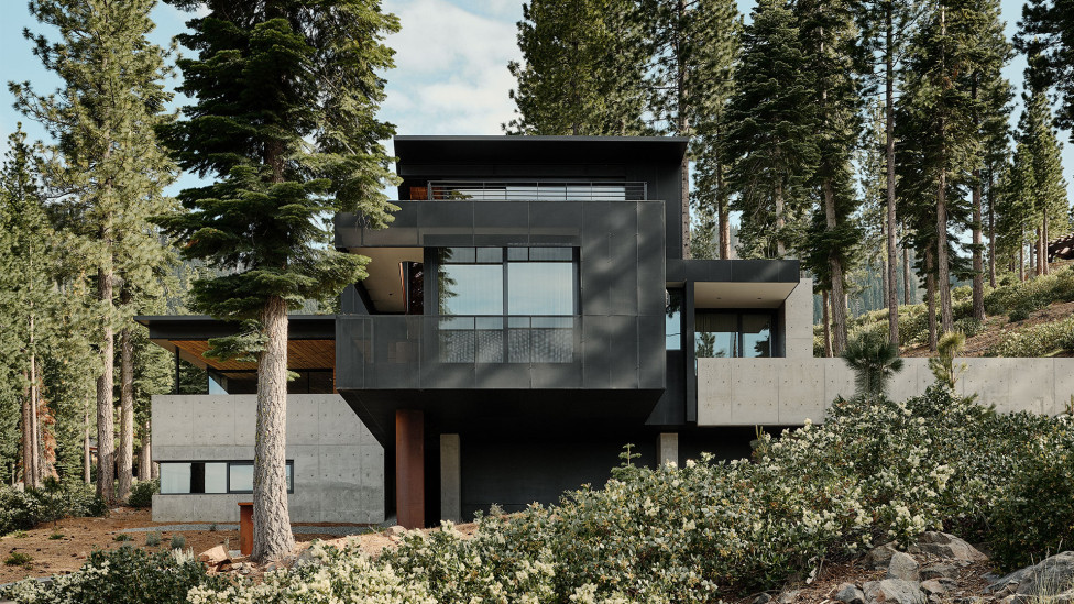 Faulkner Architects: дом в горах Калифорнии