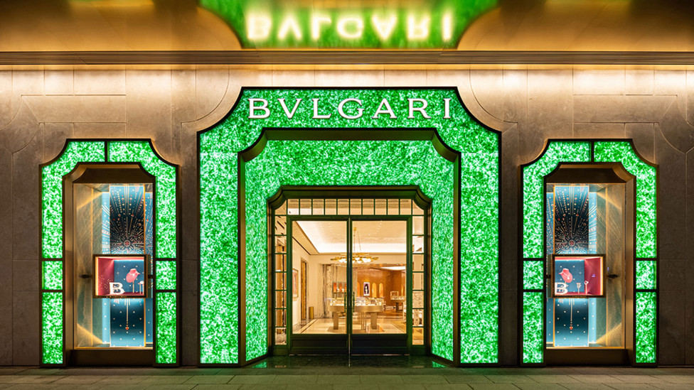 MVRDV: фасад шанхайского бутика Bvlgari