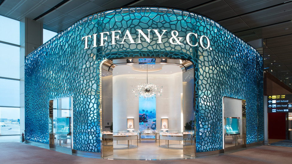 MVRDV: фасад бутика Tiffany & Co из переработанного океанского пластика