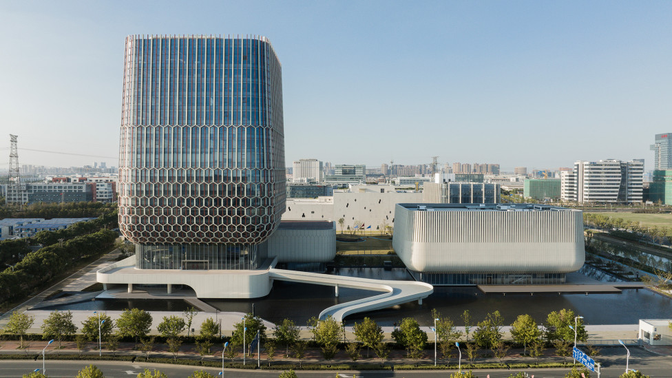 Студия OLI Architecture: штаб-квартира фармацевтической компании в Сучжоу