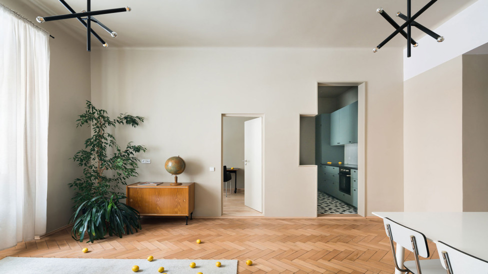 Alepreda Architecture: перепланировка квартиры в Праге