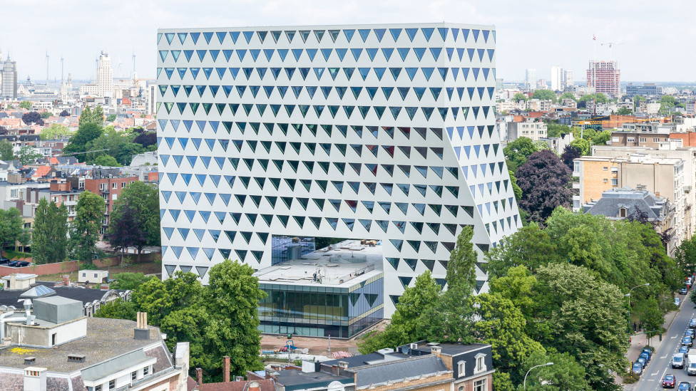 Башня по проекту XDGA в Антверпене