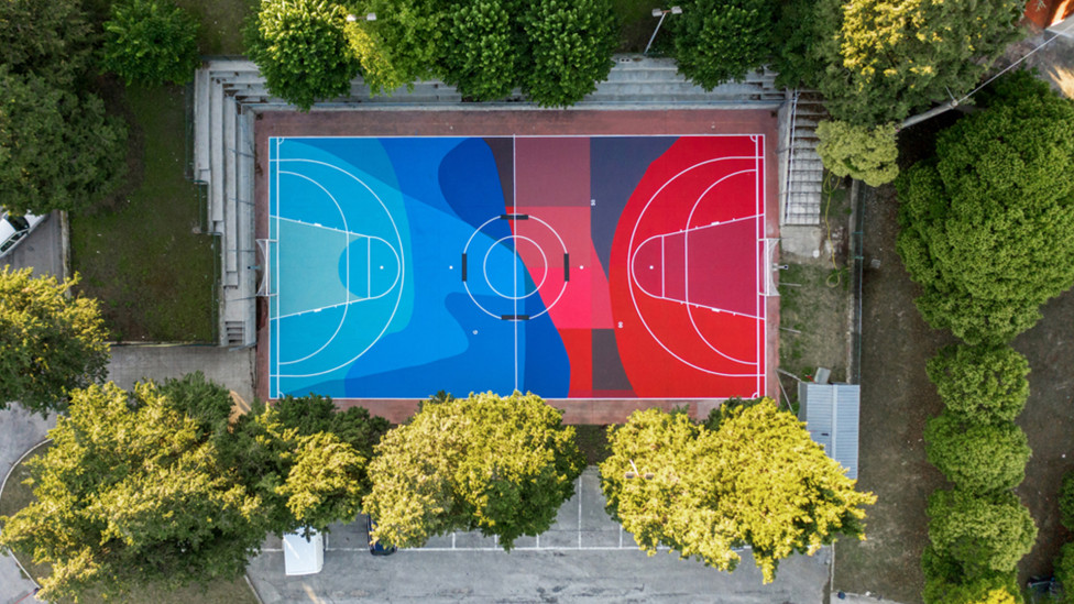 Джулио Весприни: спортивная площадка как арт-объект