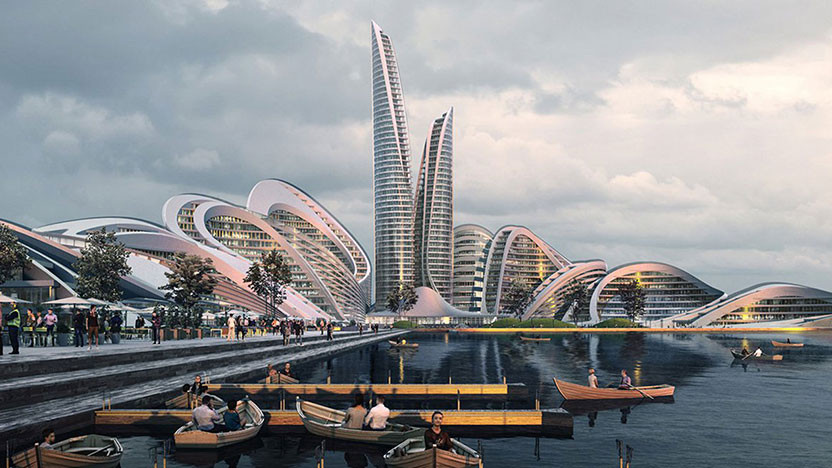 Zaha Hadid Architects проектируют «умный город» под Москвой