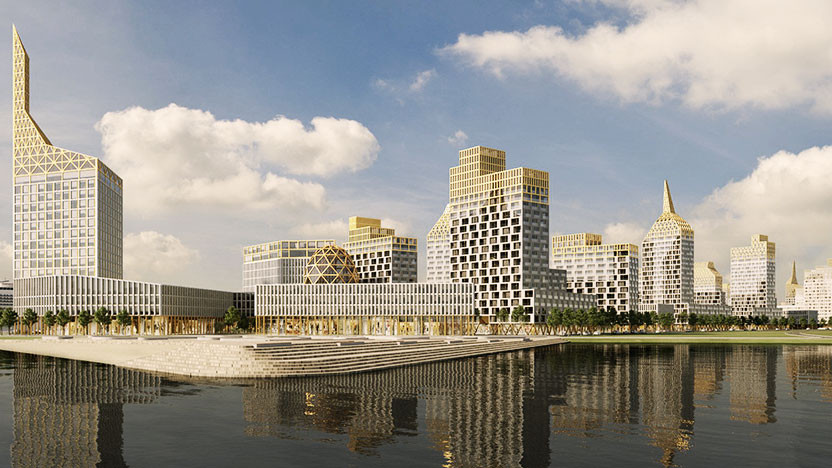 Голландские архитекторы возведут «золотой город» в Санкт-Петербурге