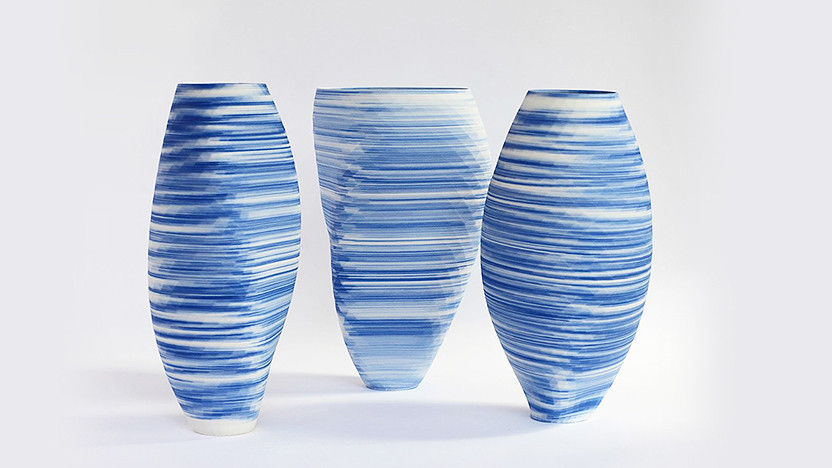 Оливье ван Херпт и напечатанные вазы