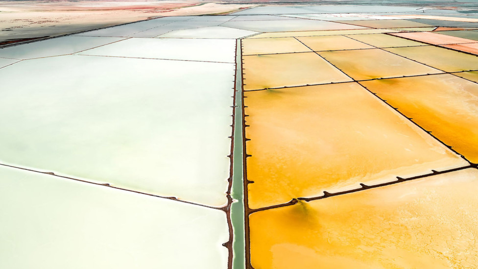Соляные озера на фотографиях Тома Хегена