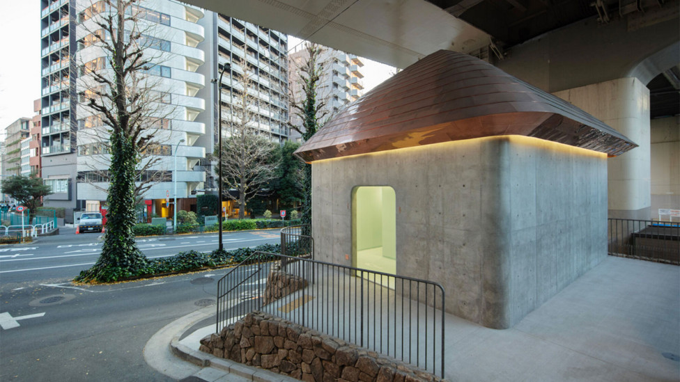 Общественный туалет в Токио по проекту Марка Ньюсона