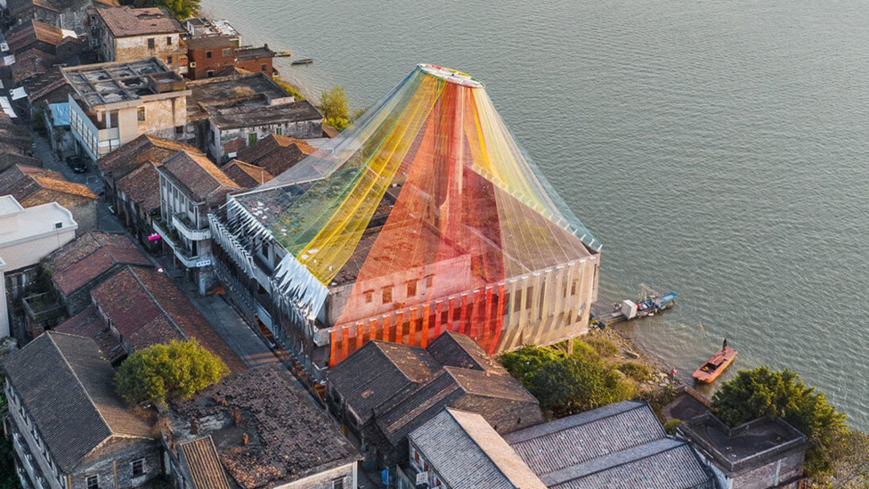 MAD Architects: инсталляция на заброшенным рынке в Тайпине