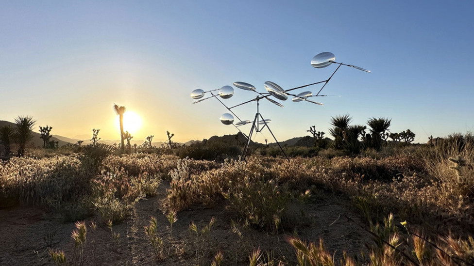 Скульптуры Винсана Леруа в калифорнийской пустыне