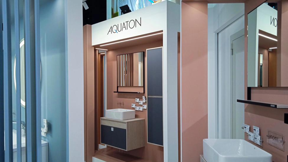 ZAKRI ART: шоурумы российской мебели для ванных комнат AQUATON