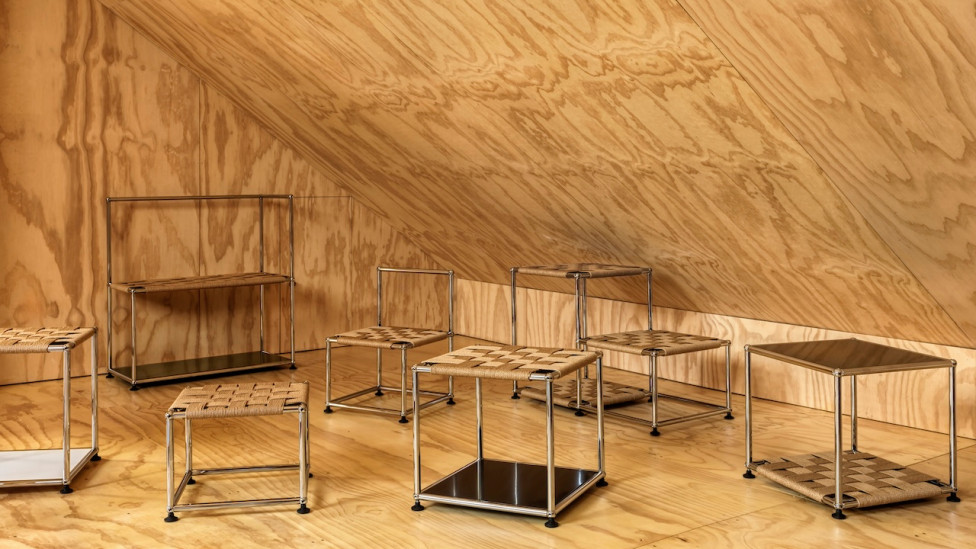 Woven Structures: обновленная линия культовой модернистской мебели для USM Haller